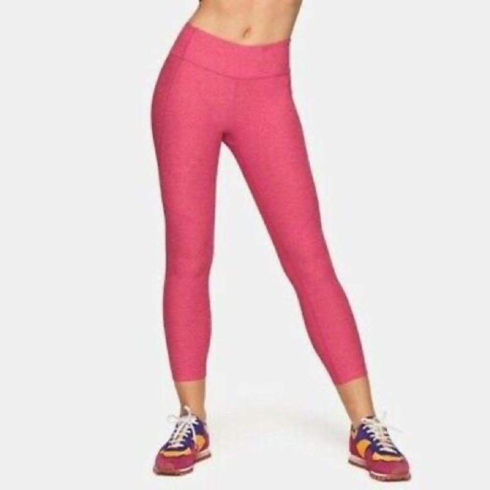 Outdoor Voices Flamingo Pink 3/4 Warmup Legging